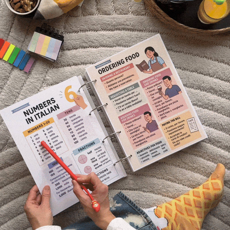 1.000+ Free Italian Study Notes