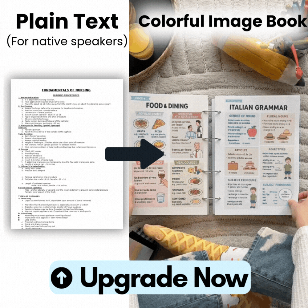 Upgrade to Speed Learning PRO (From Plain Text To Colorful)
